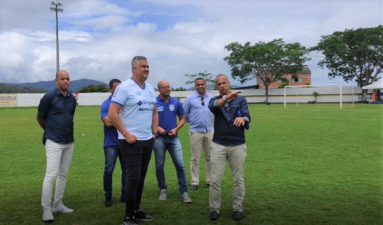 Camacã: Camissão do Itabuna Esporte Clube realiza visita técnica no Estádio Ribeirão para possíveis partidas oficiais do Campeonato Baiano 2023